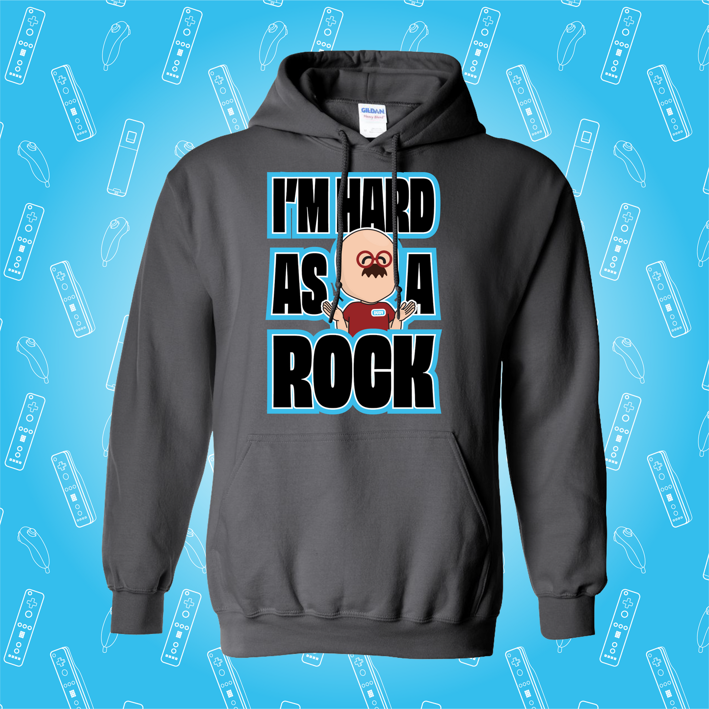 HARD AS A ROCK - CHARCOAL