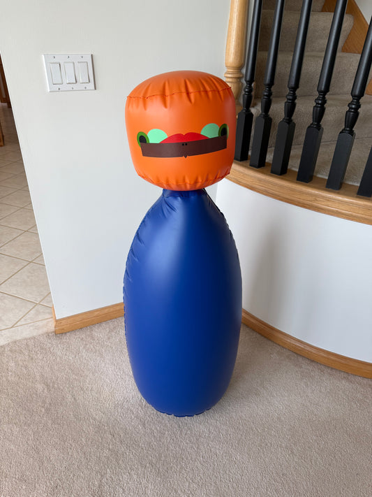 BEEF BOSS INFLATABLE PUNCHING DOLL - 4' TALL