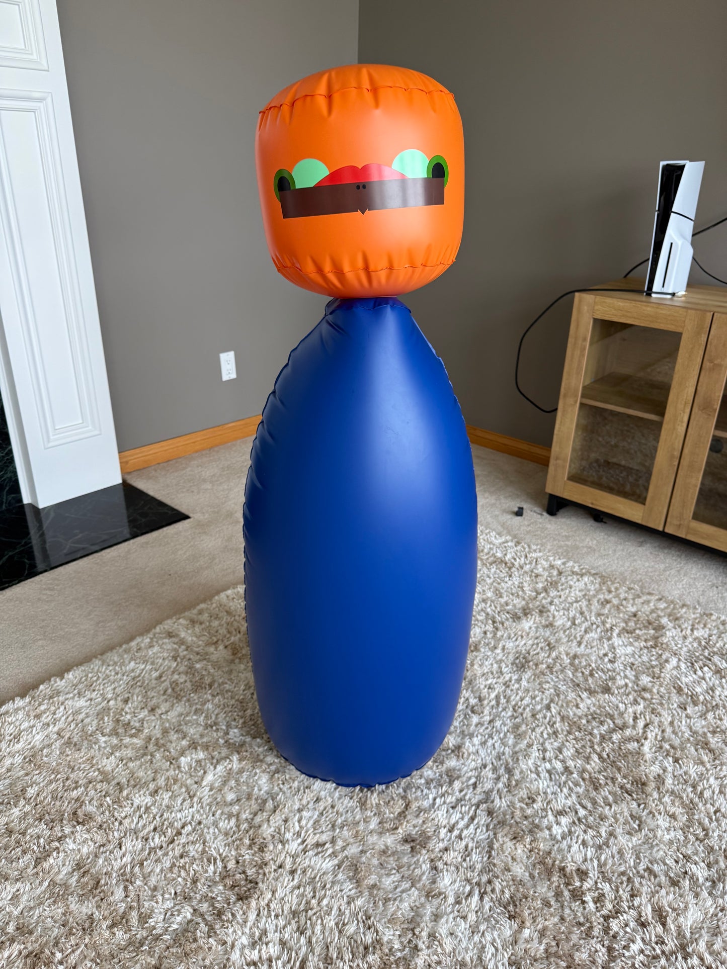 BEEF BOSS INFLATABLE PUNCHING DOLL - 4' TALL
