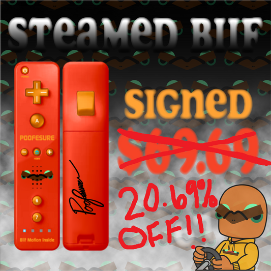 STEAMED BIIF REMOTE - SIGNED