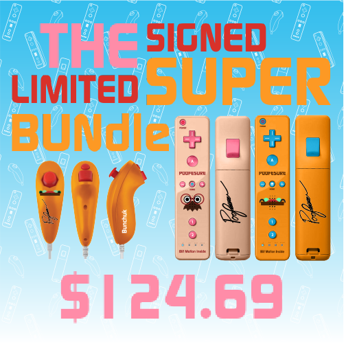 THE SUPER LIMITED BUNDLE - DUDII MOTE, BIIF V3, AND BUNCHUK (all signed)