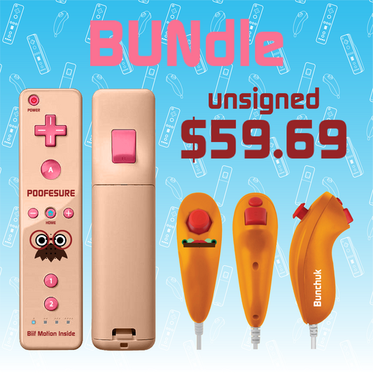 The DUDII BUNdle - UNSIGNED Dudiimote and a Bunchuk